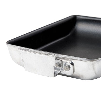 IH/gas stove, removable handle, light and easy to handle egg pan (13 x 18 cm TORERU2)