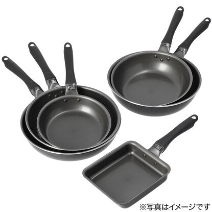 IH/Gas Fire Spin-Coated Frying Pan Tamagoyaki (15 x 18 cm)