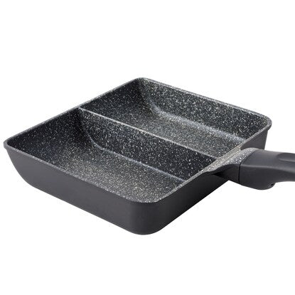 IH/Gas stove Separate pan with strong partition (16 x 20 cm)