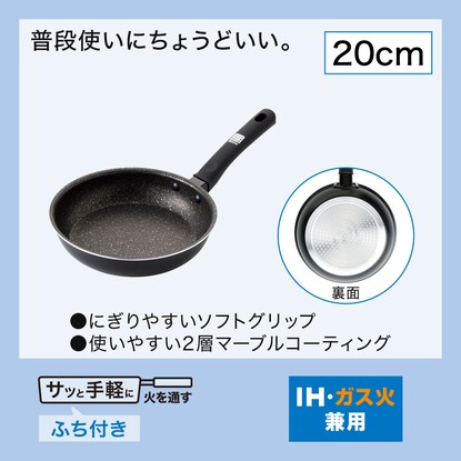 IH/Gas Frying Pan (20cm KF01)