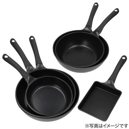 Gas stove, thick and wide bottom, ultra-lightweight frying pan (26cm KF02)