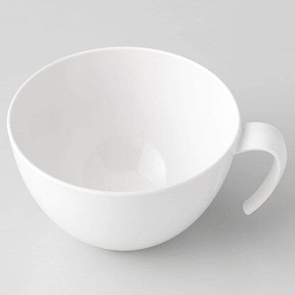 Easy to wash, water-repellent on both sides, soup cup (white)