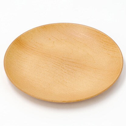 Quick-drying, wood-like, water-repellent plate (18cm, natural)