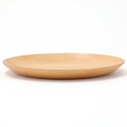 Quick-drying, wood-like, water-repellent plate (18cm, natural)