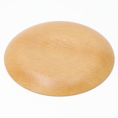 Quick-drying, wood-like, water-repellent plate (18cm, natural)