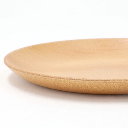 Quick-drying, wood-like, water-repellent plate (18cm, natural)