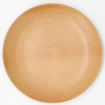 Quick-drying, wood-like, water-repellent plate (24cm, natural)