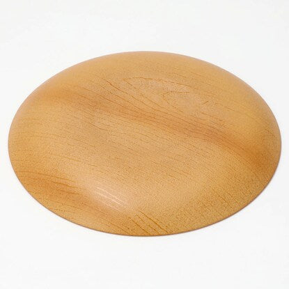 Quick-drying, wood-like, water-repellent plate (24cm, natural)