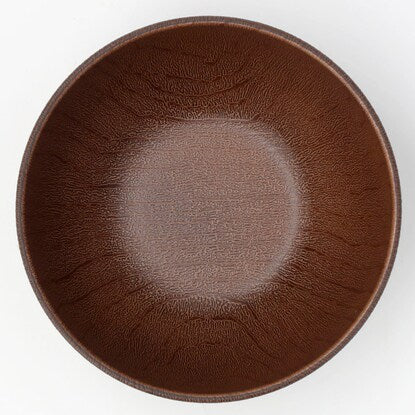 Quick-drying, water-repellent wooden bowl (12cm, dark brown)