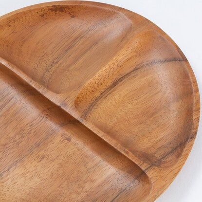 Round lunch plate (acacia)