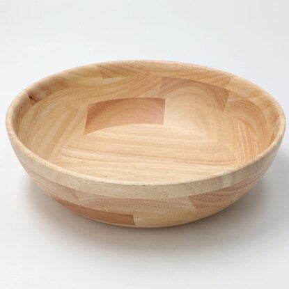 Wooden bowl (Round bowl, rubber, 24cm)