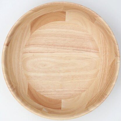 Wooden bowl (Round bowl, rubber, 24cm)