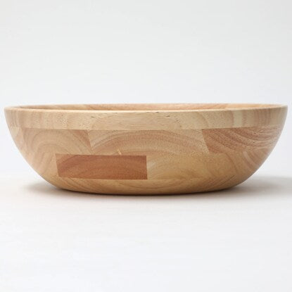 Wooden bowl (Round bowl, rubber, 24cm)