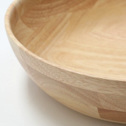 Wooden bowl (Round bowl, rubber, 24cm)