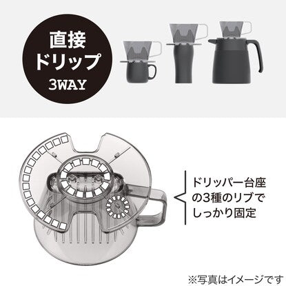 コーヒードリッパー（グレー 1～2杯用 AL01）