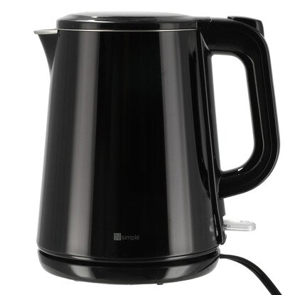 W Wall Stainless Steel Electric Kettle (HBK068BK)