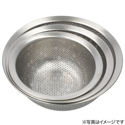 ステンレスパンチングザル（LL 内寸24cm Days）