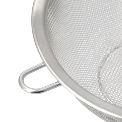 Stainless steel one-handed mesh colander (M 18cm Days)