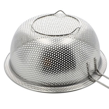 Stainless steel one-handed punching colander (L 21cm Days)