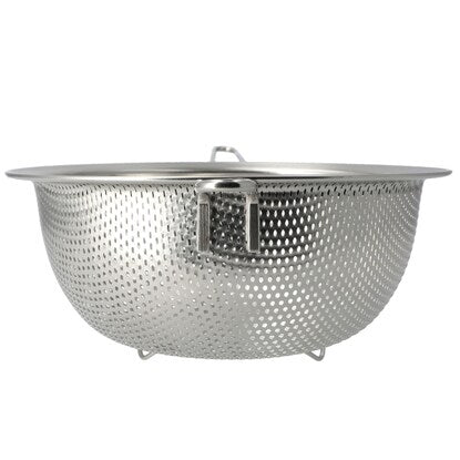 Stainless steel one-handed punching colander (L 21cm Days)