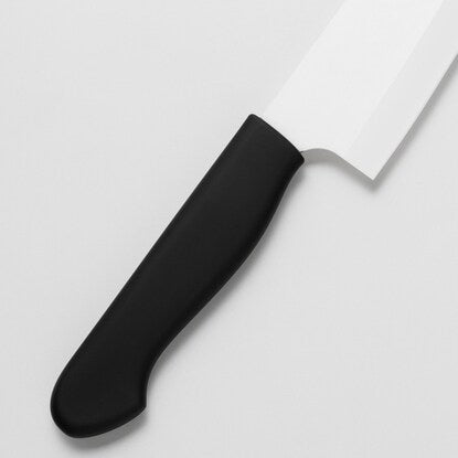 Soft Grip Ceramic Santoku (White KY021)