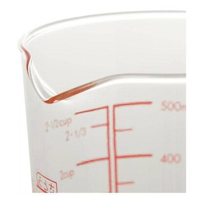 Heat-resistant measuring cup (500ml)