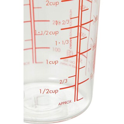 Heat-resistant measuring cup (500ml)