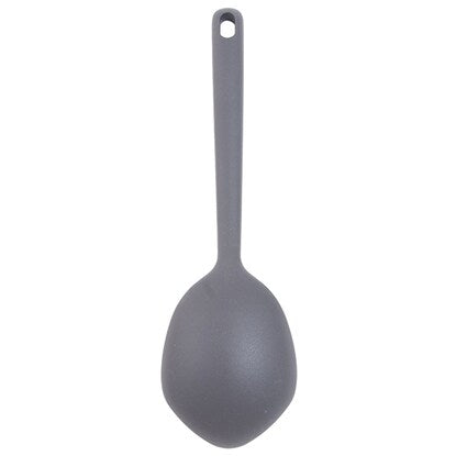 Silicone spoon that fits around the corners of pots (KT05)