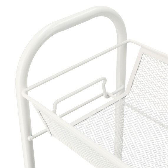 Kitchen cart, width 17cm (W170, white)