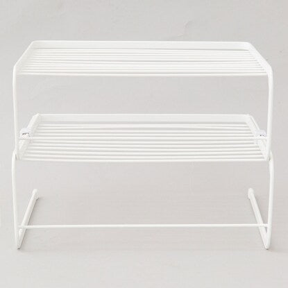 2-tier plate rack FLAT