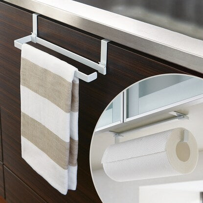 Kitchen paper and towel hanger (FLAT white)