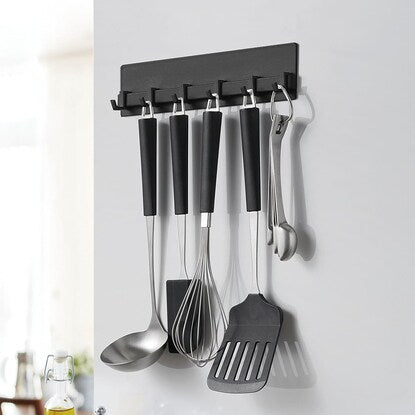 Magnetic kitchen tool hook (FLAT black) 