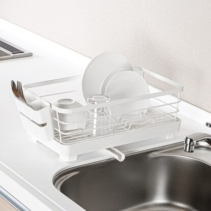 Drainer with double coating (1-tier slim FW-1S white)