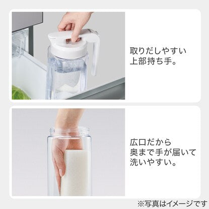 Easy-to-clean water bottle (1.6L SA024)