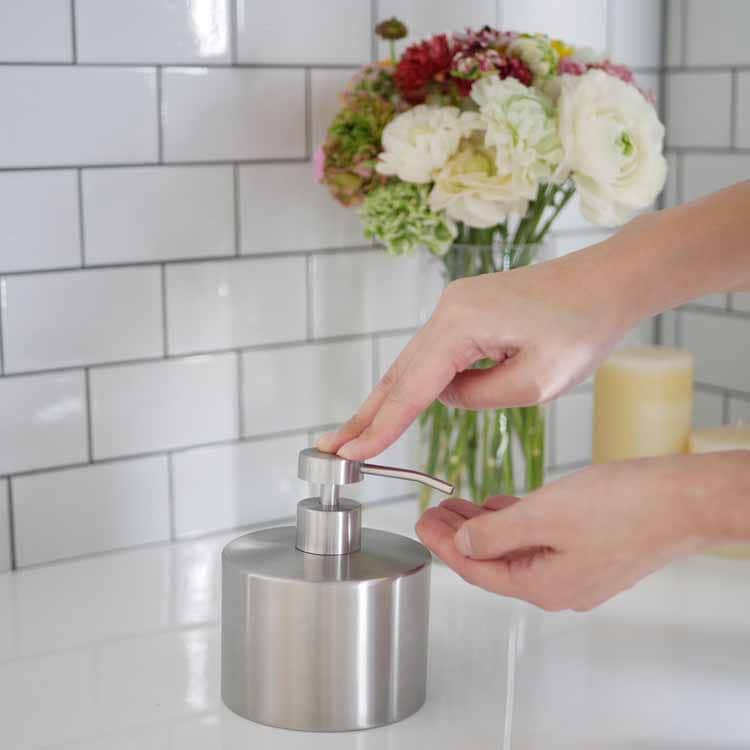 STAINLESS STEEL SOAP DISPENSER