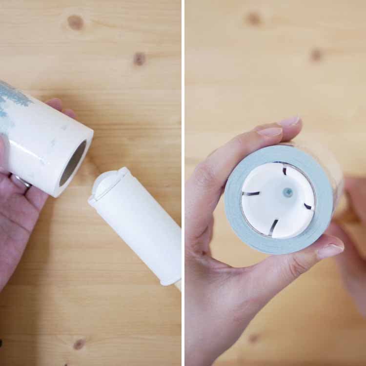 Cup Roll Cleaner, White