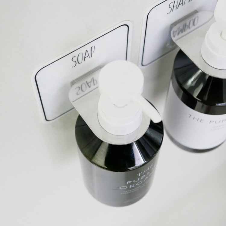 Hotel Stainless Steel Soap Bottle Holder