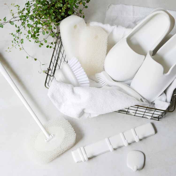 5-Hook White Magnetic Hooks