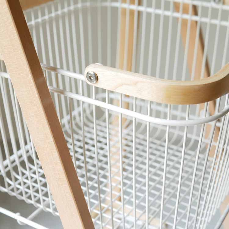LIV CARRY BASKET WAGON L ホワイト