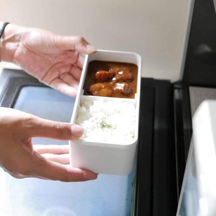 Tight Fit Lunch Box, Gray
