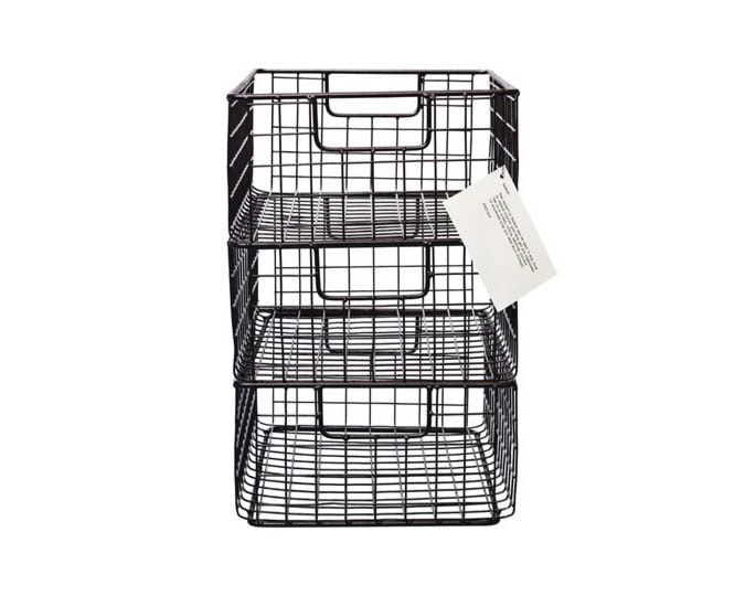 WIRE BASKET SHOES BOX ワイヤーバスケットシューズボックス M