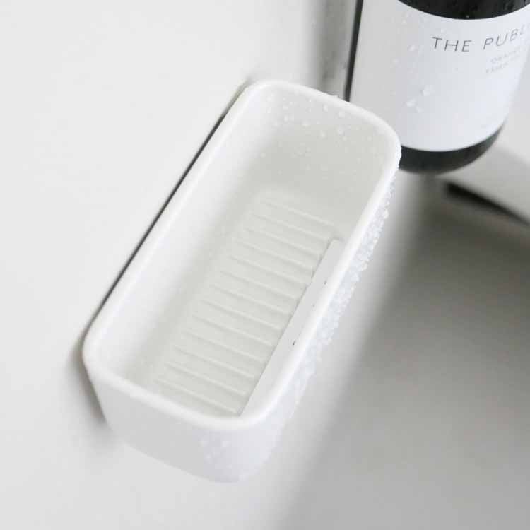 Magnetic Bathroom Trinket Box, White