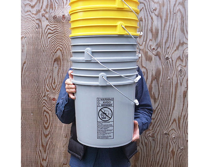 5 Gallon Plastic Pail U-Line Plastic Bucket