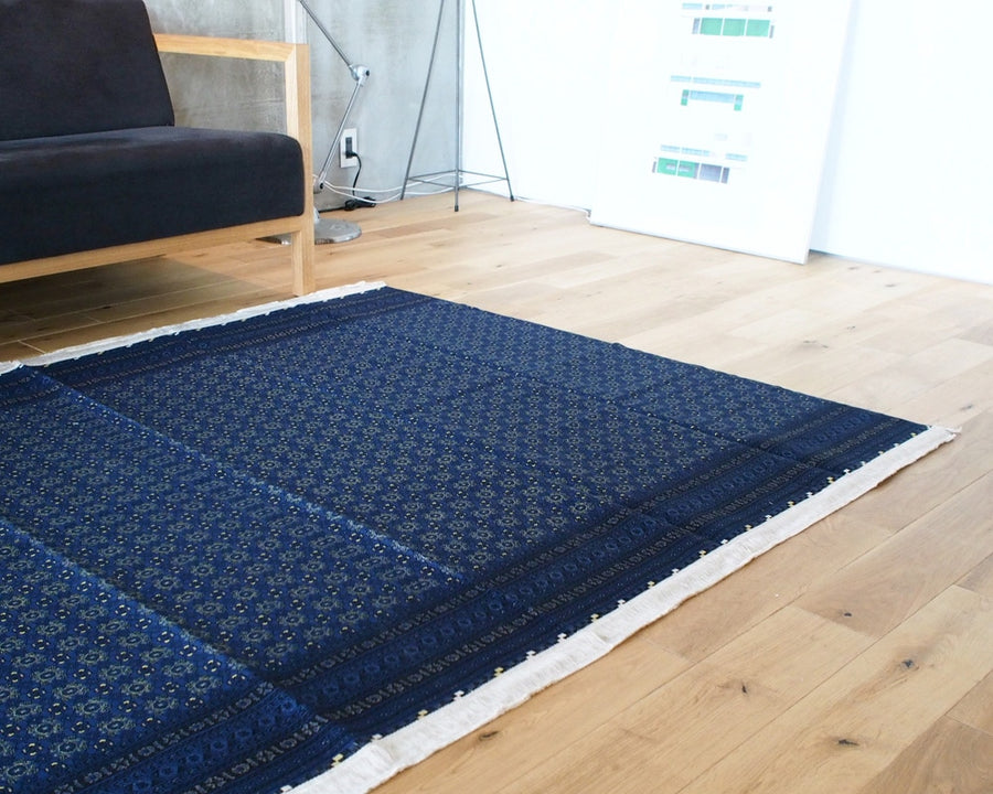 AFG Rug Navy エーエフジーラグ ネイビー