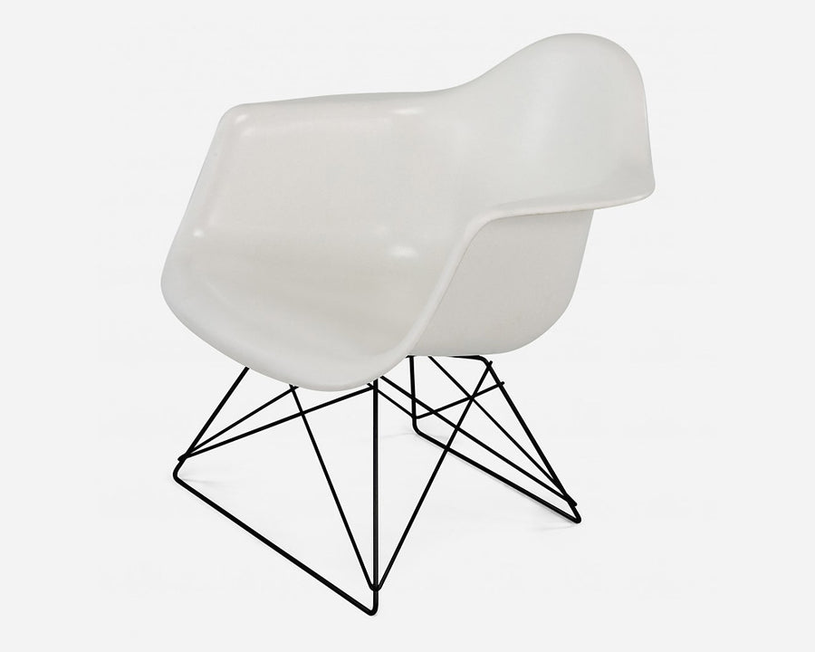 Fiberglass Arm Shell Chair WHITE ホワイト