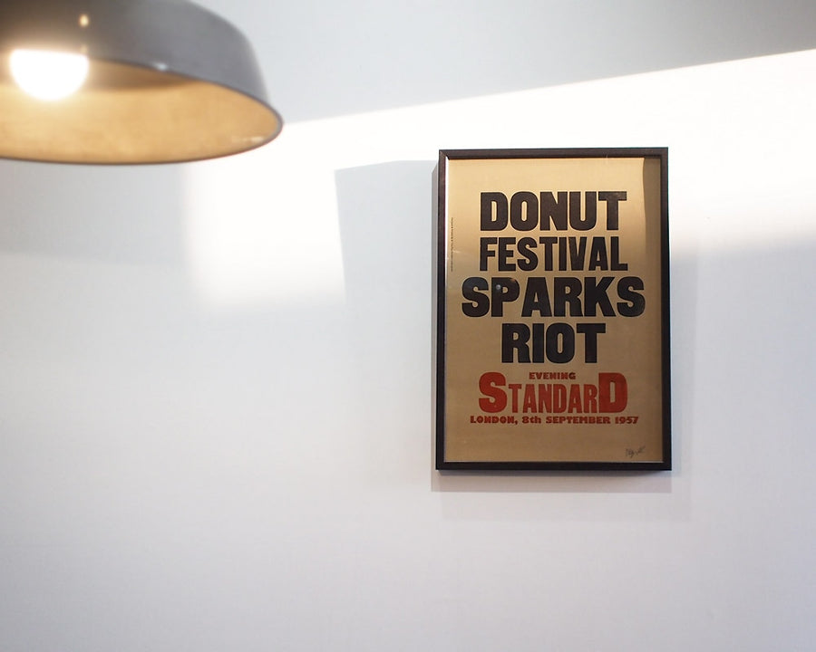 DONUT FESTIVAL POSTER ドーナッツフェスティバルポスター