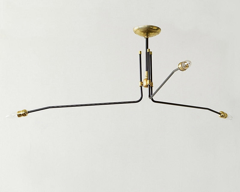 Solid Brass Lamp Long 3ARM Solid Brass Lamp Long 3 Arm