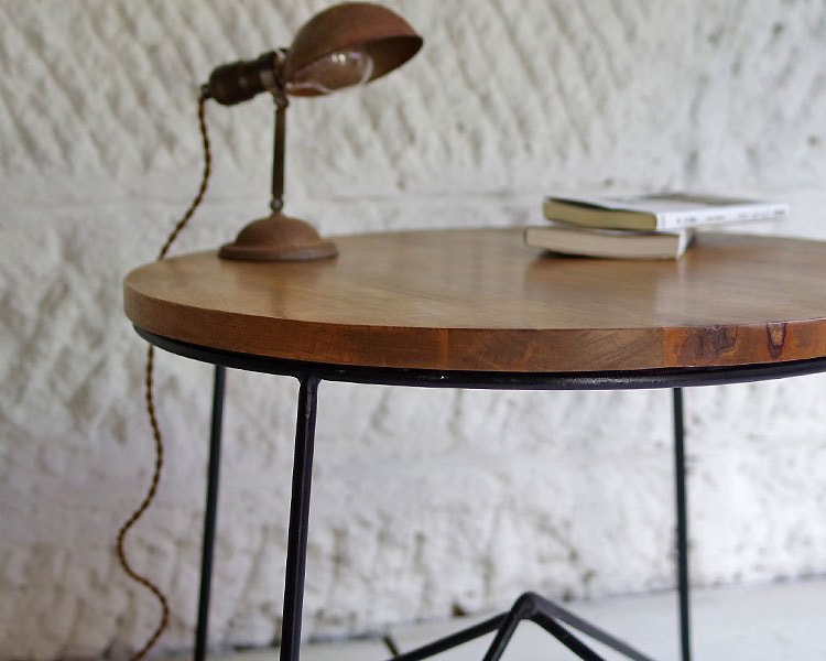 TH IRON COFFEE TABLE