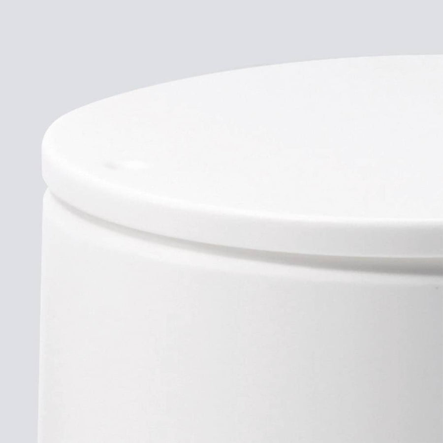 TUBELOR Flat 20 Dustbin, White