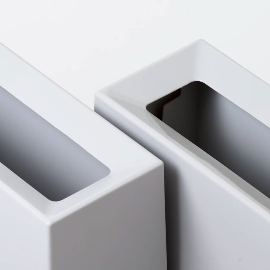 TUBELOR Brick Dustbin, Gray Matte